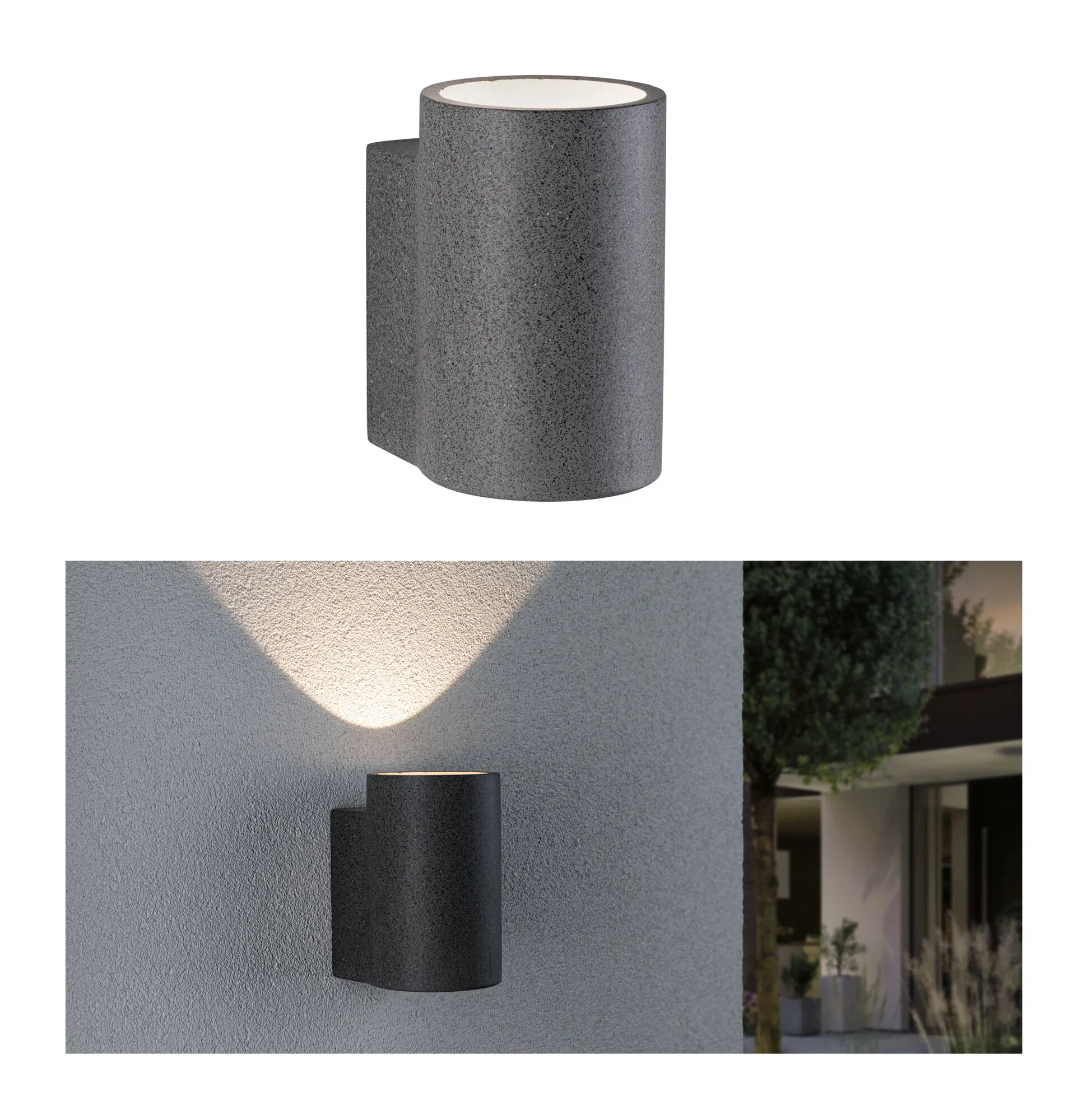 Paulmann LED Außen-Wandleuchte "Concrea IP65 110x135mm 3000K 6,8W 300lm 230 günstig online kaufen