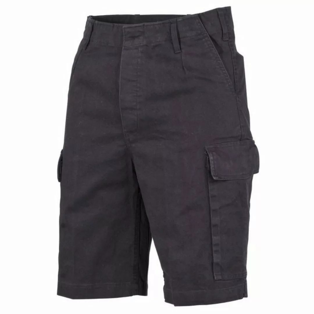 MFH Outdoorhose Bundeswehr Moleskin Bermuda, schwarz- stonewashed XL günstig online kaufen