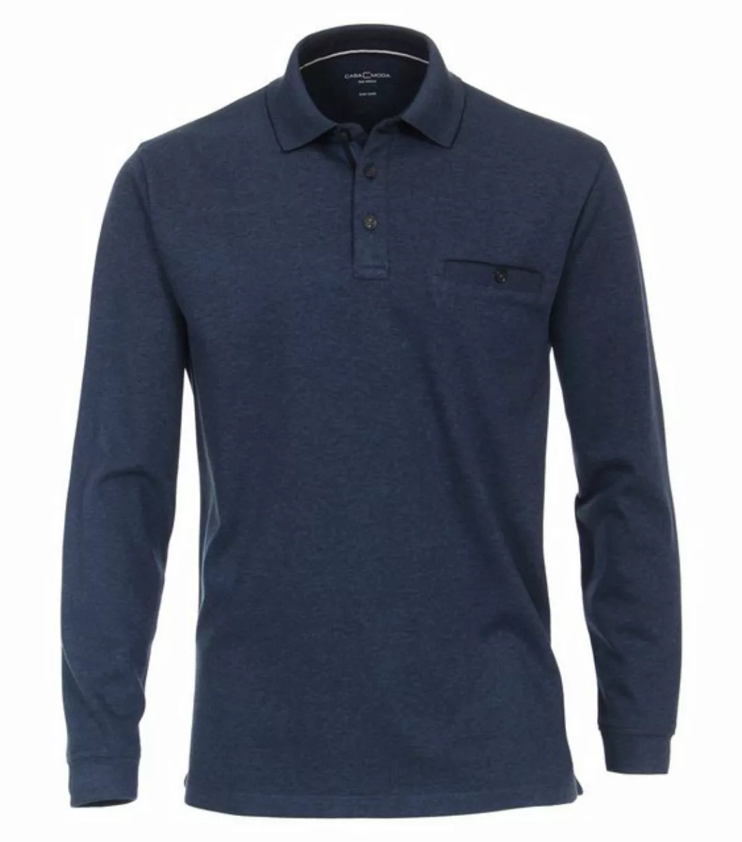 CASAMODA Langarm-Poloshirt CASAMODA Polo-Shirt Langarm gestreift günstig online kaufen