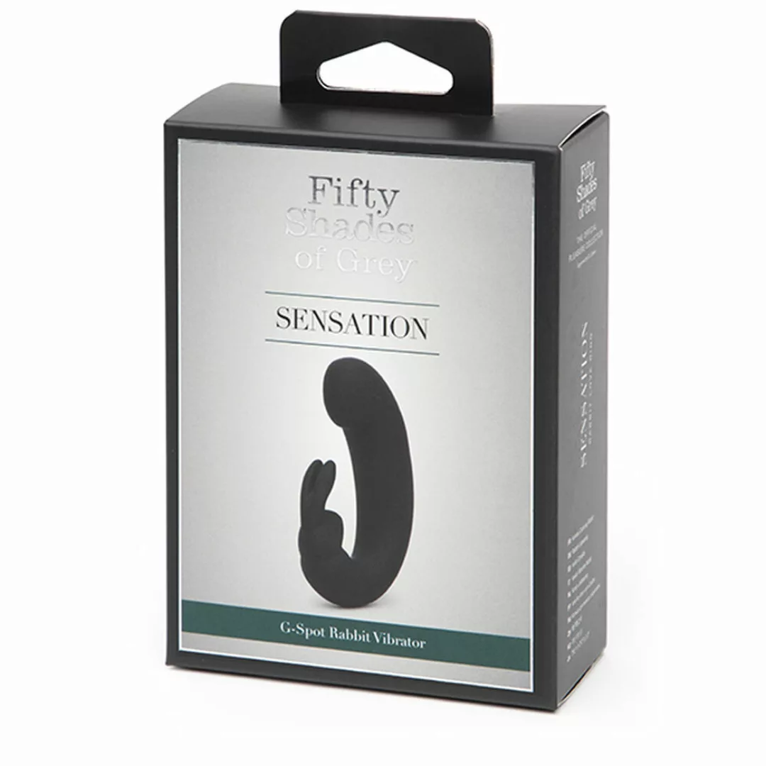 Rabbit Vibrator Fifty Shades Of Grey Sensation G-spot Schwarz günstig online kaufen