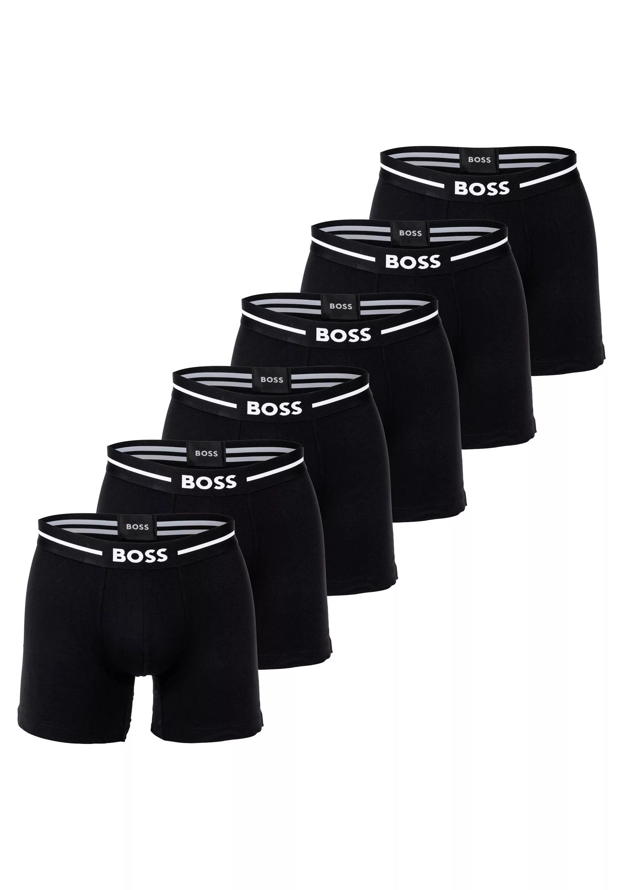 BOSS Boxershorts "Boxershort BoxerBriefs 3P Bold 6er Pack" günstig online kaufen