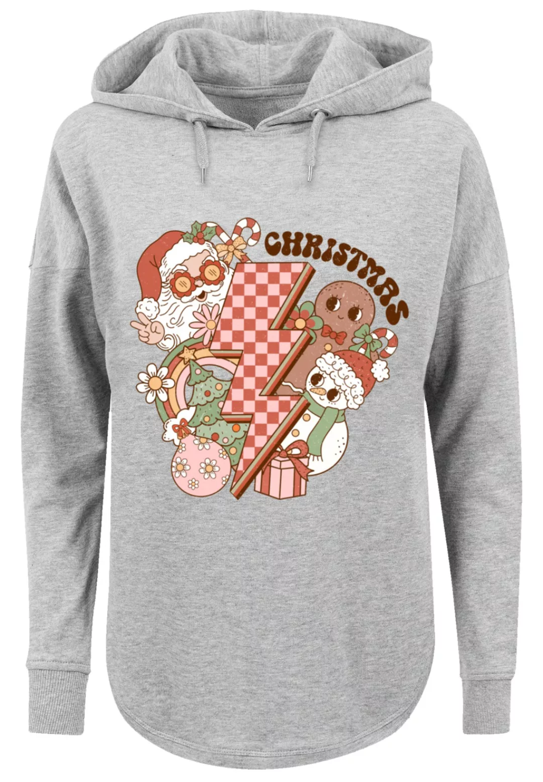 F4NT4STIC Kapuzenpullover "Groovy Weihnachten Flash Cozy Vibes", Premium Qu günstig online kaufen