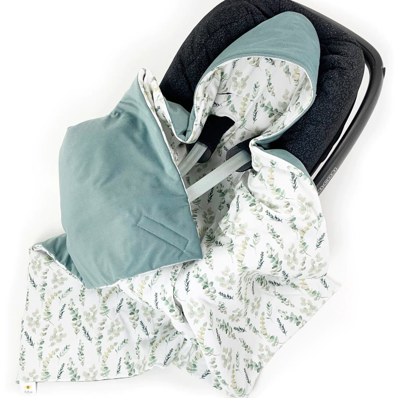 Einschlagdecke Babyschale Autositz mit Klettverschluss HERBST günstig online kaufen