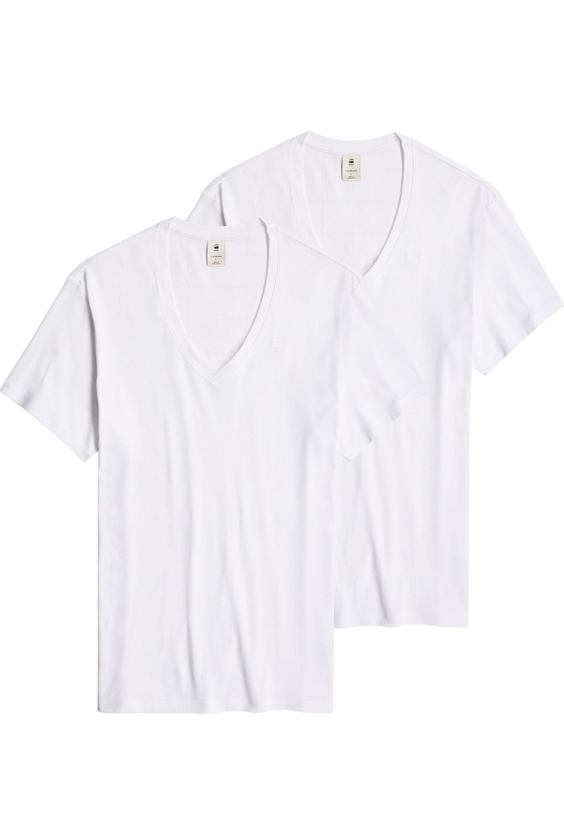 G-STAR V-Shirt (Packung, 2-tlg) im Zweierpack günstig online kaufen