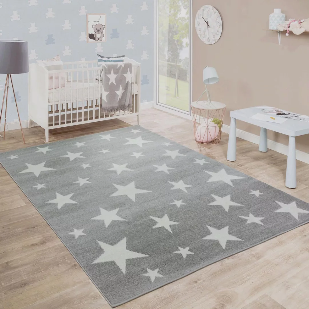 Paco Home Kinderteppich »Capri 315«, rechteckig, 9 mm Höhe, Kurzflor, Motiv günstig online kaufen