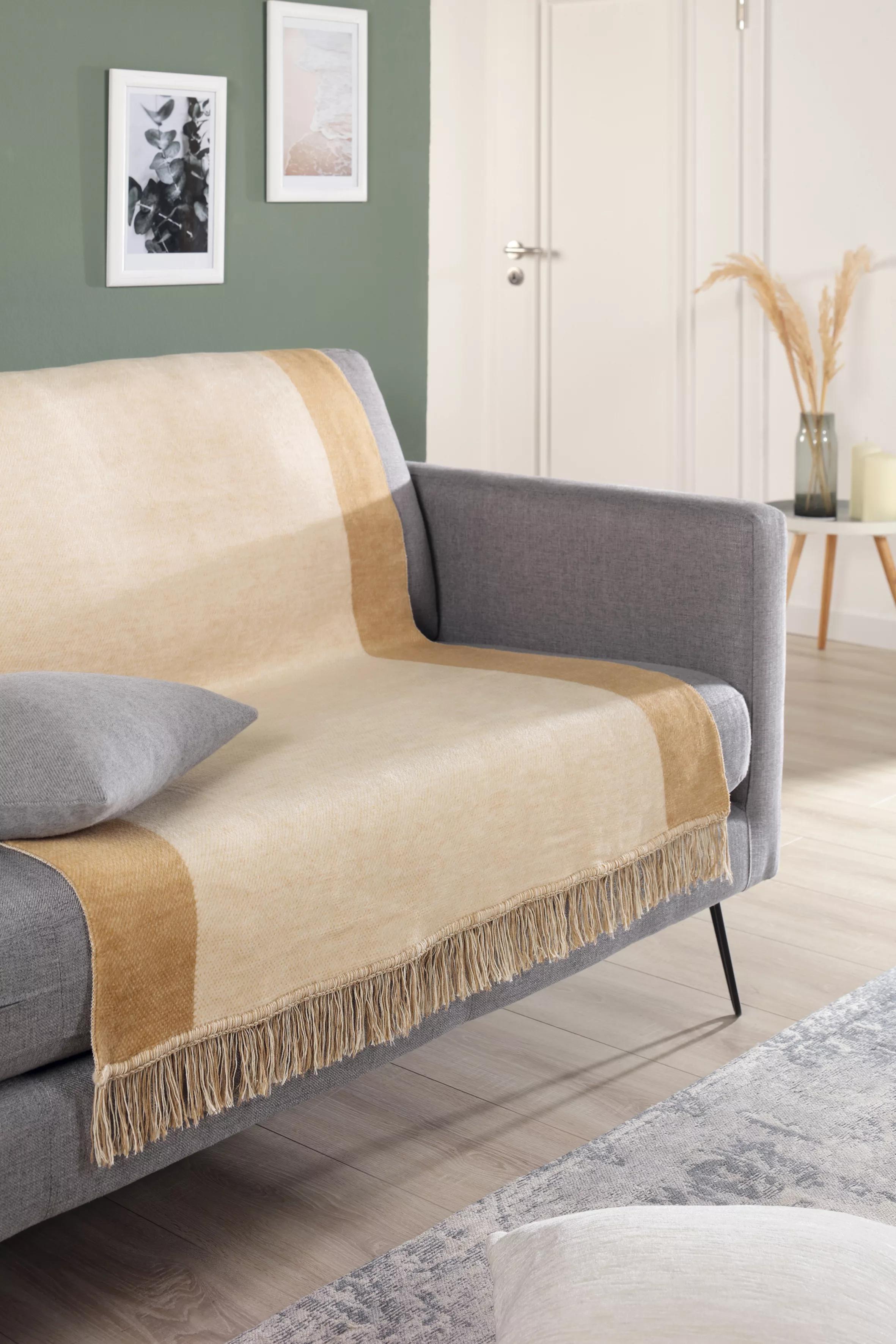 Biederlack Sofaschoner 100x200 Cm S&p Beige günstig online kaufen