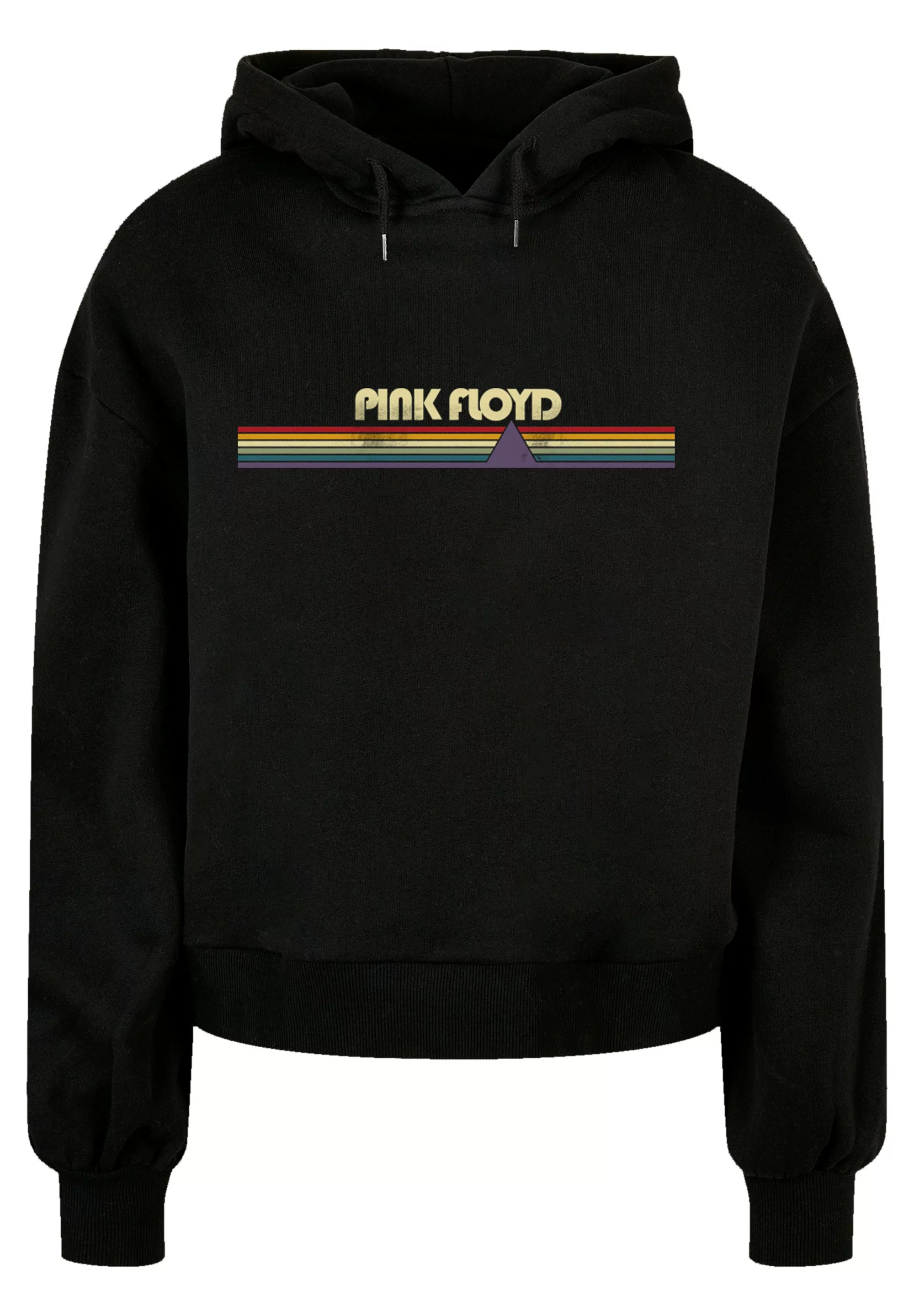 F4NT4STIC Kapuzenpullover "Pink Floyd Prism Retro Stripes", Print günstig online kaufen