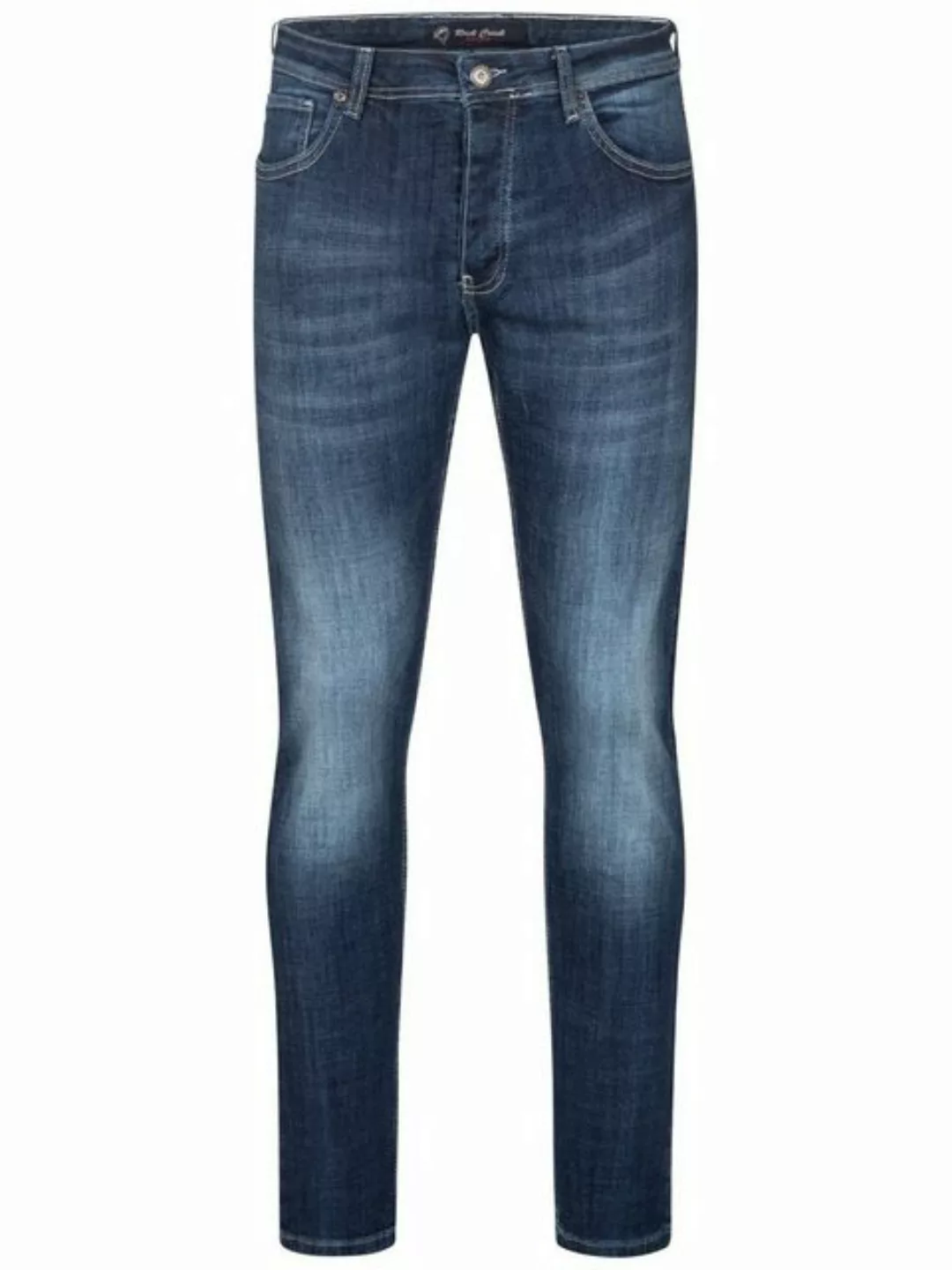 Rock Creek Regular-fit-Jeans Herren Jeans Stonewashed Blau RC-2411 günstig online kaufen