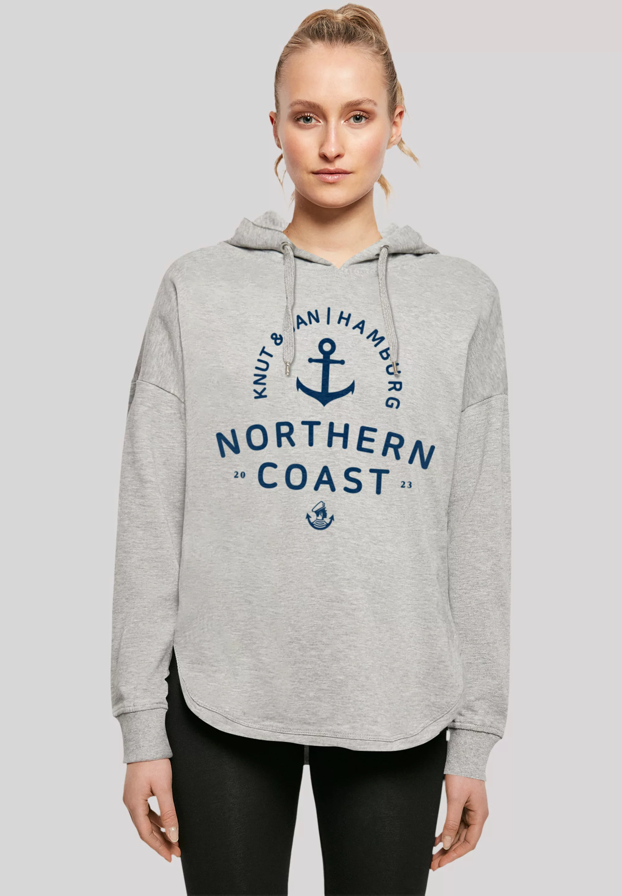 F4NT4STIC Kapuzenpullover "Nordsee Knut & Jan Hamburg" günstig online kaufen