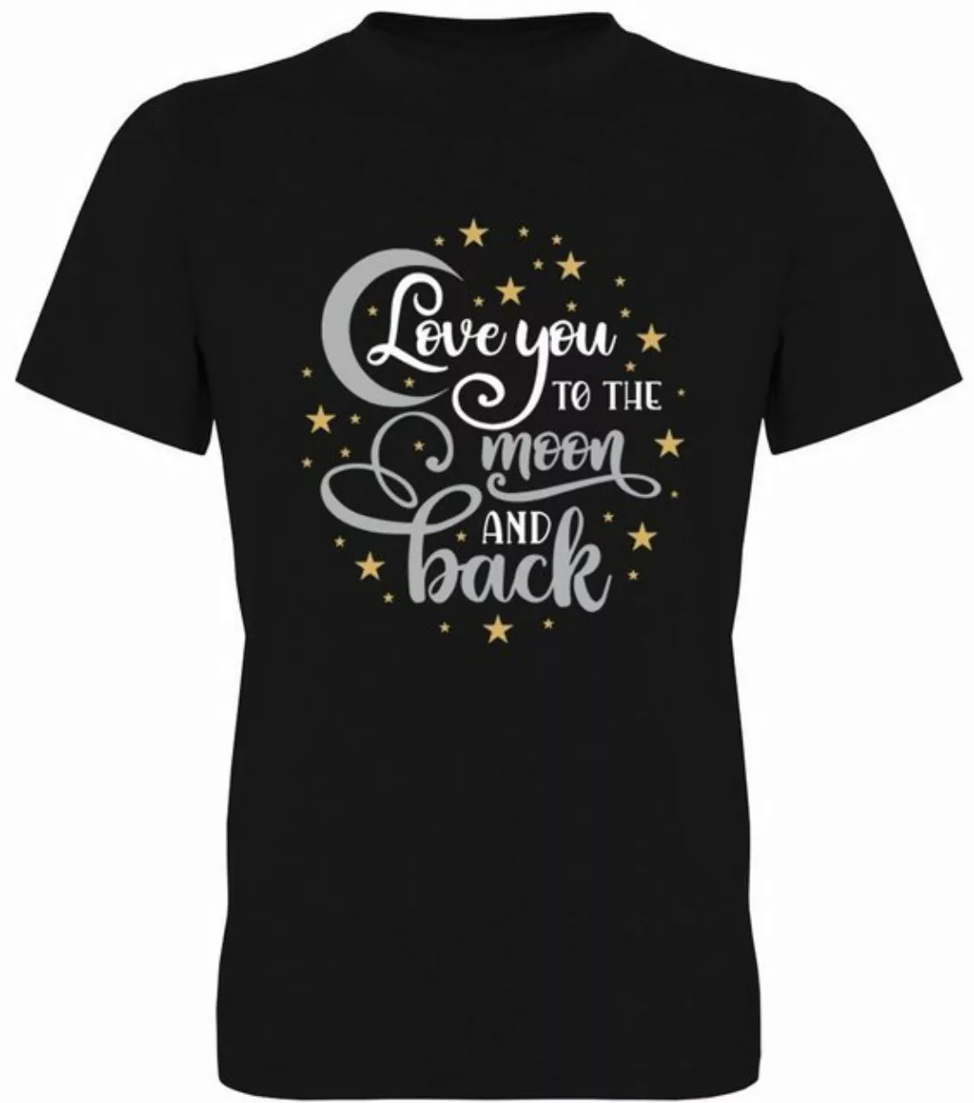 G-graphics T-Shirt Love you to the moon and back Herren T-Shirt, mit Frontp günstig online kaufen