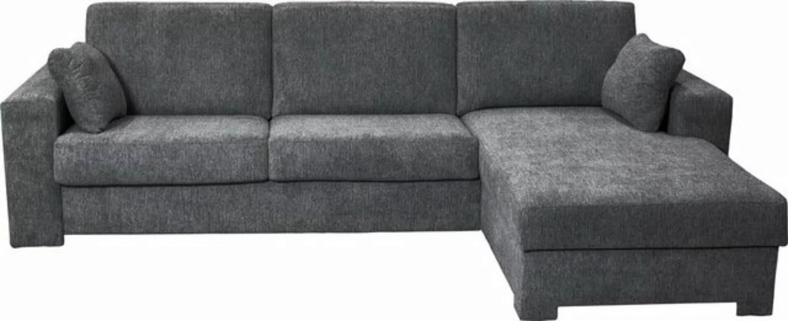 Home affaire Ecksofa "Roma "M" Matratzenhöhe 14 cm, Dauerschlaffunktion, mi günstig online kaufen