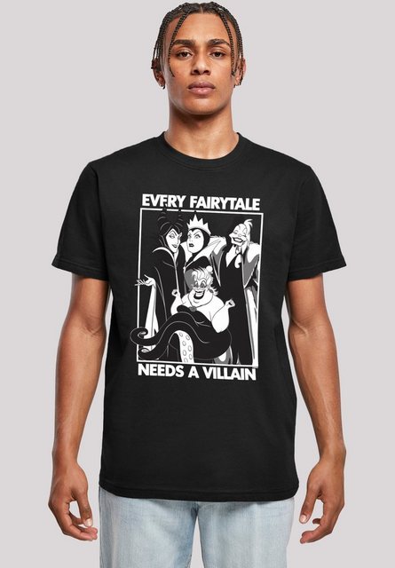 F4NT4STIC T-Shirt Disney Every Fairy Tale Needs A Villain Herren,Premium Me günstig online kaufen