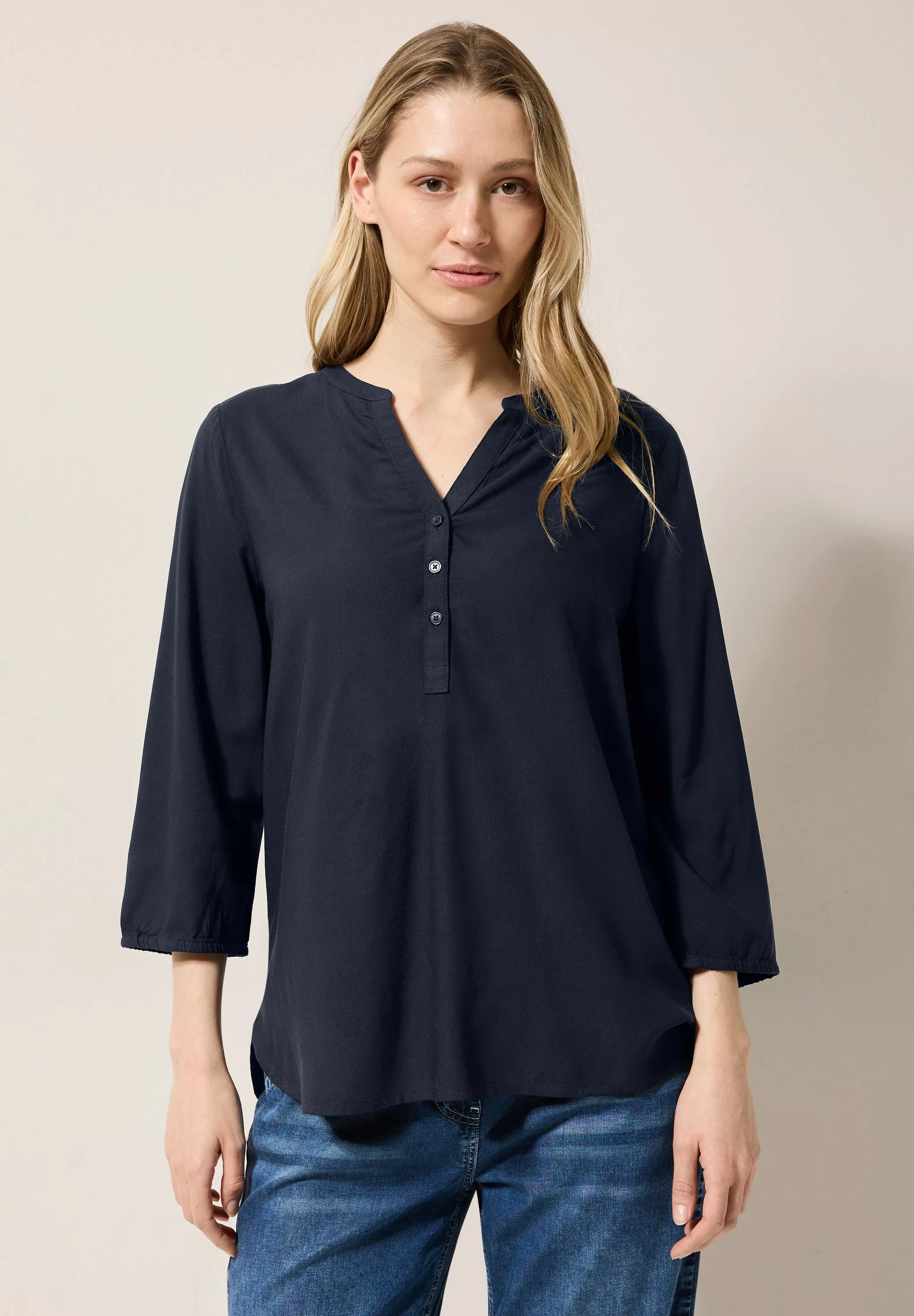 Cecil Klassische Bluse, mit 3/4 Ärmeln günstig online kaufen