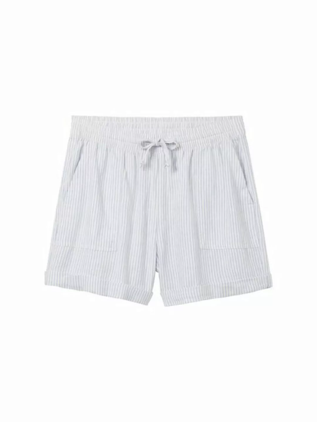 TOM TAILOR Denim Shorts Shorts mit Leinen günstig online kaufen