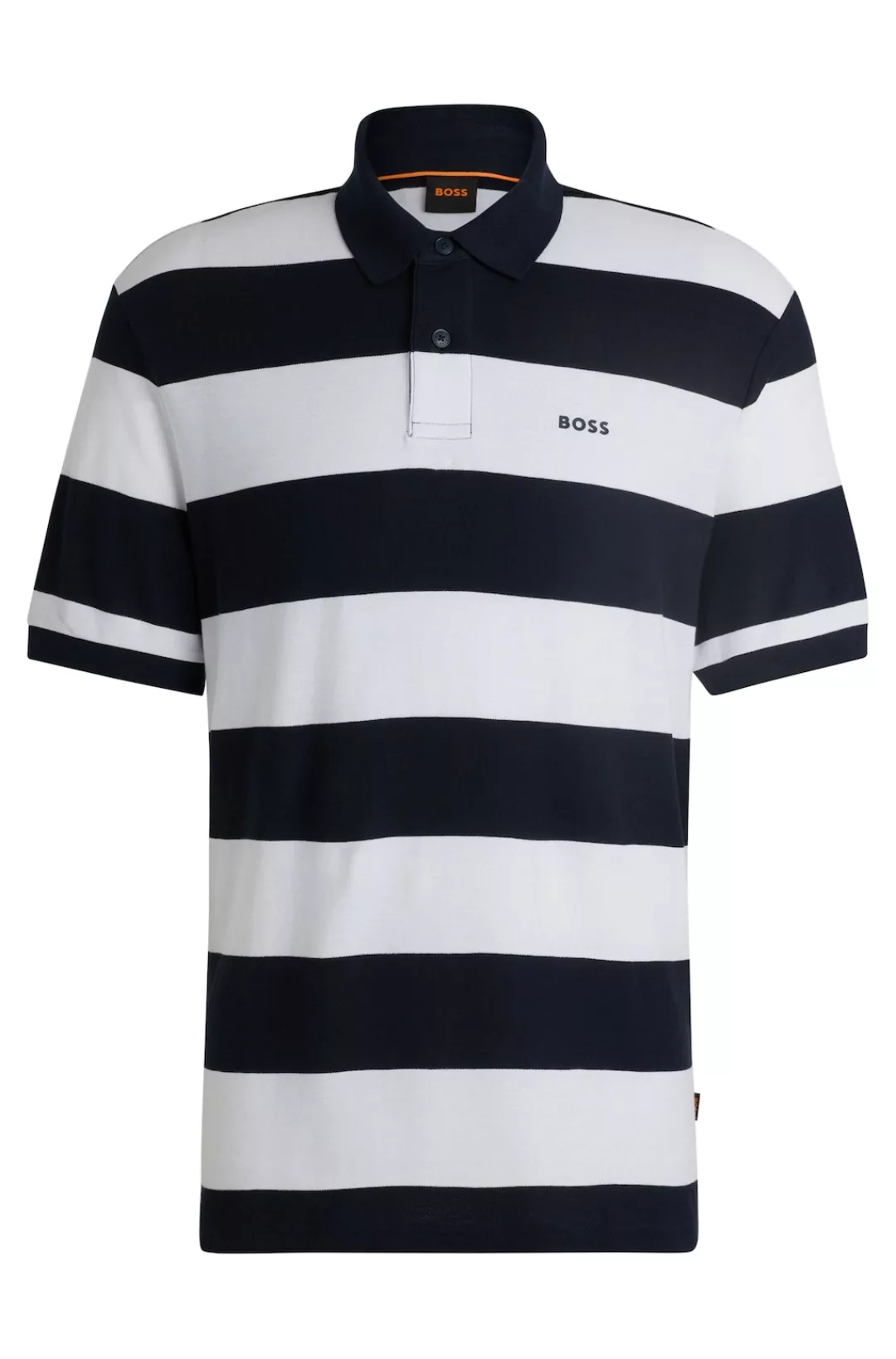 BOSS ORANGE Poloshirt "PalesStripe", mit Markenlabel günstig online kaufen