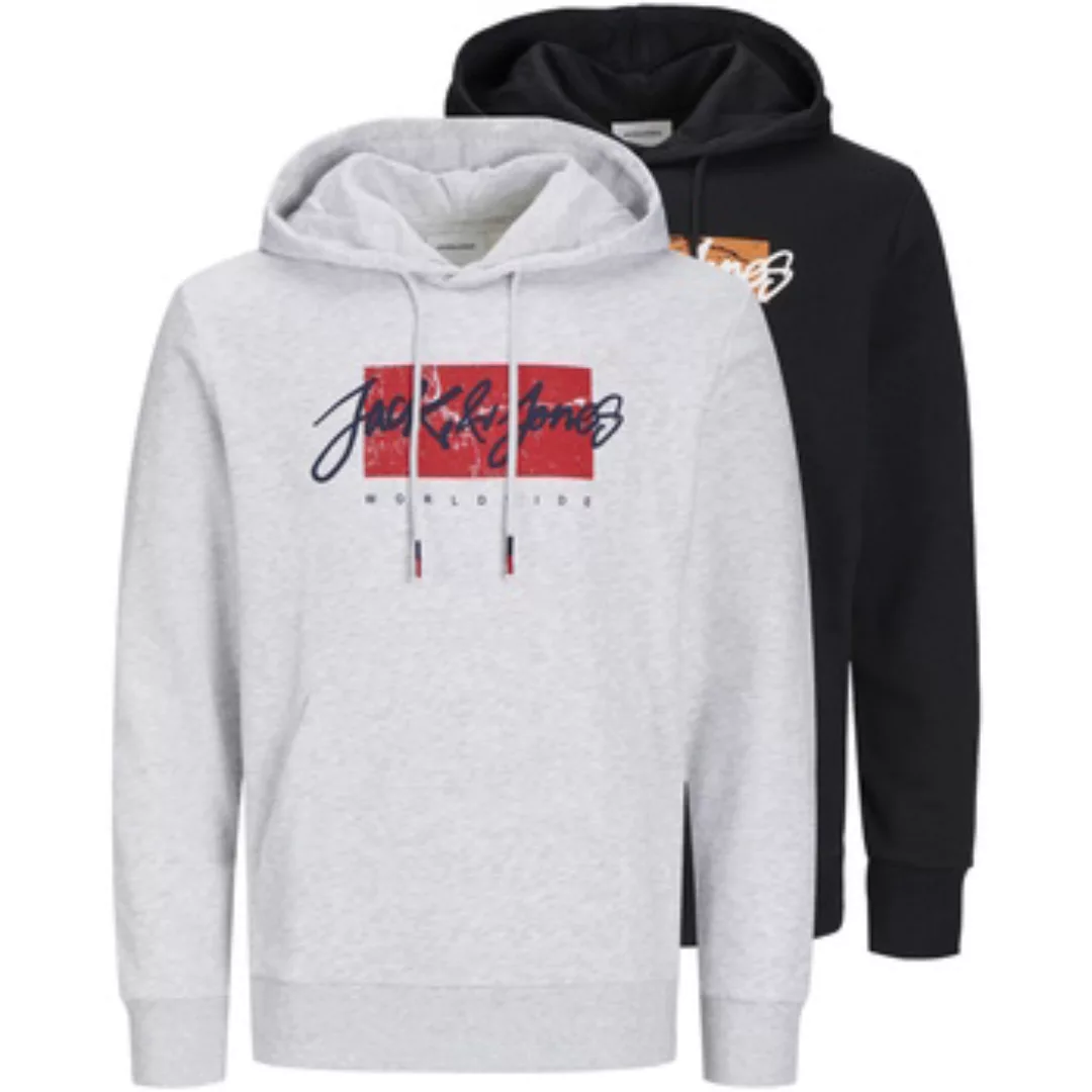 Jack & Jones  Sweatshirt Hoodie Tiley Kapuzenpullover Doppelpack günstig online kaufen