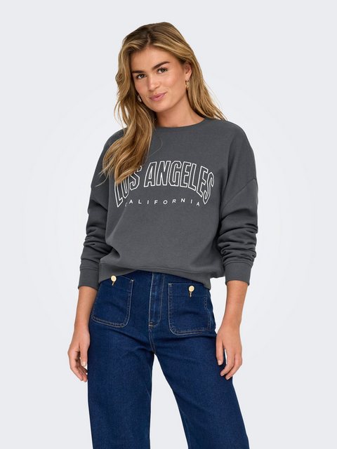 ONLY Longpullover Pullover Rundhals langarm kurz locker geschnitten 8255 in günstig online kaufen