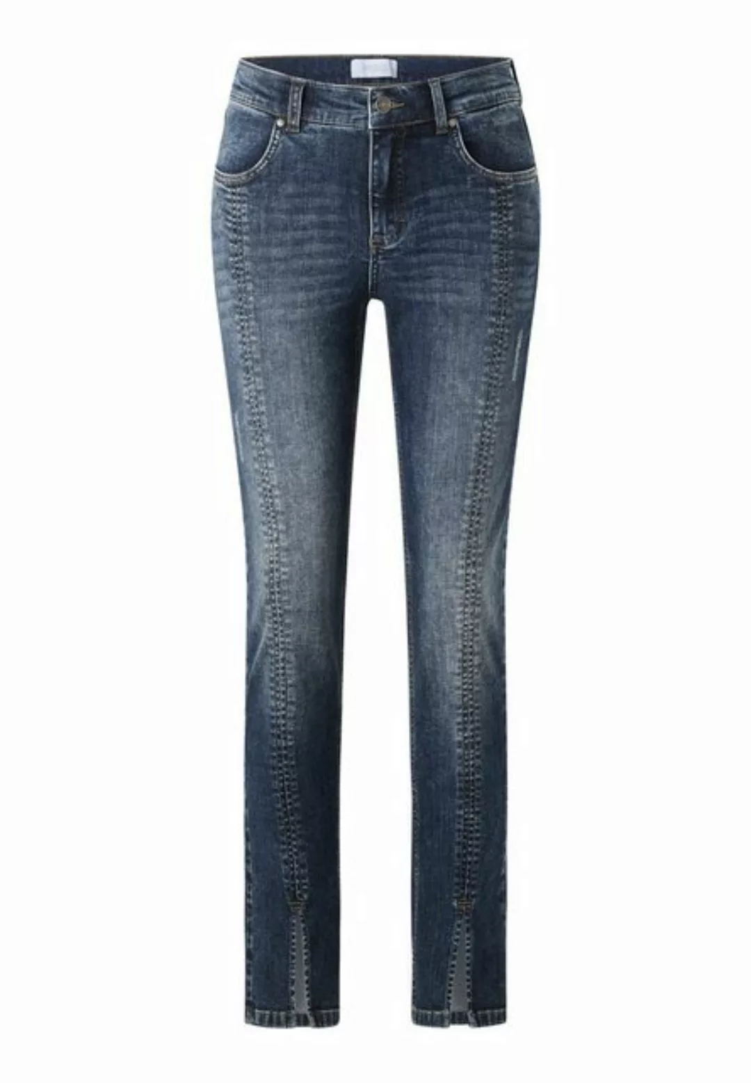 ANGELS 5-Pocket-Jeans Jeans Skinny Slit mit Reißverschluss günstig online kaufen