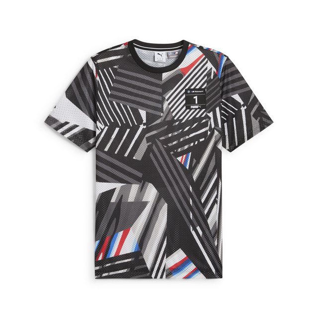 PUMA T-Shirt "BMW M Motorsport T-Shirt mit Allover-Print Herren" günstig online kaufen