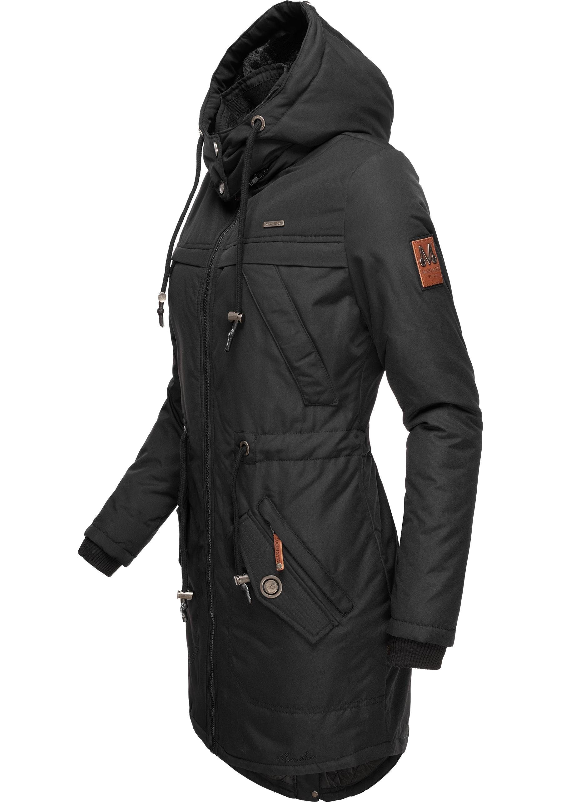 Marikoo Wintermantel Kamii sportlicher Damen Winterparka günstig online kaufen