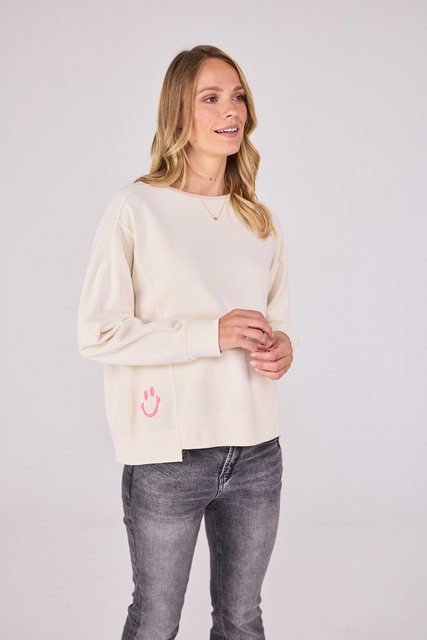 Lieblingsstück Sweatshirt "CaleriaL", mit Stickerei, hinten länger geschnit günstig online kaufen