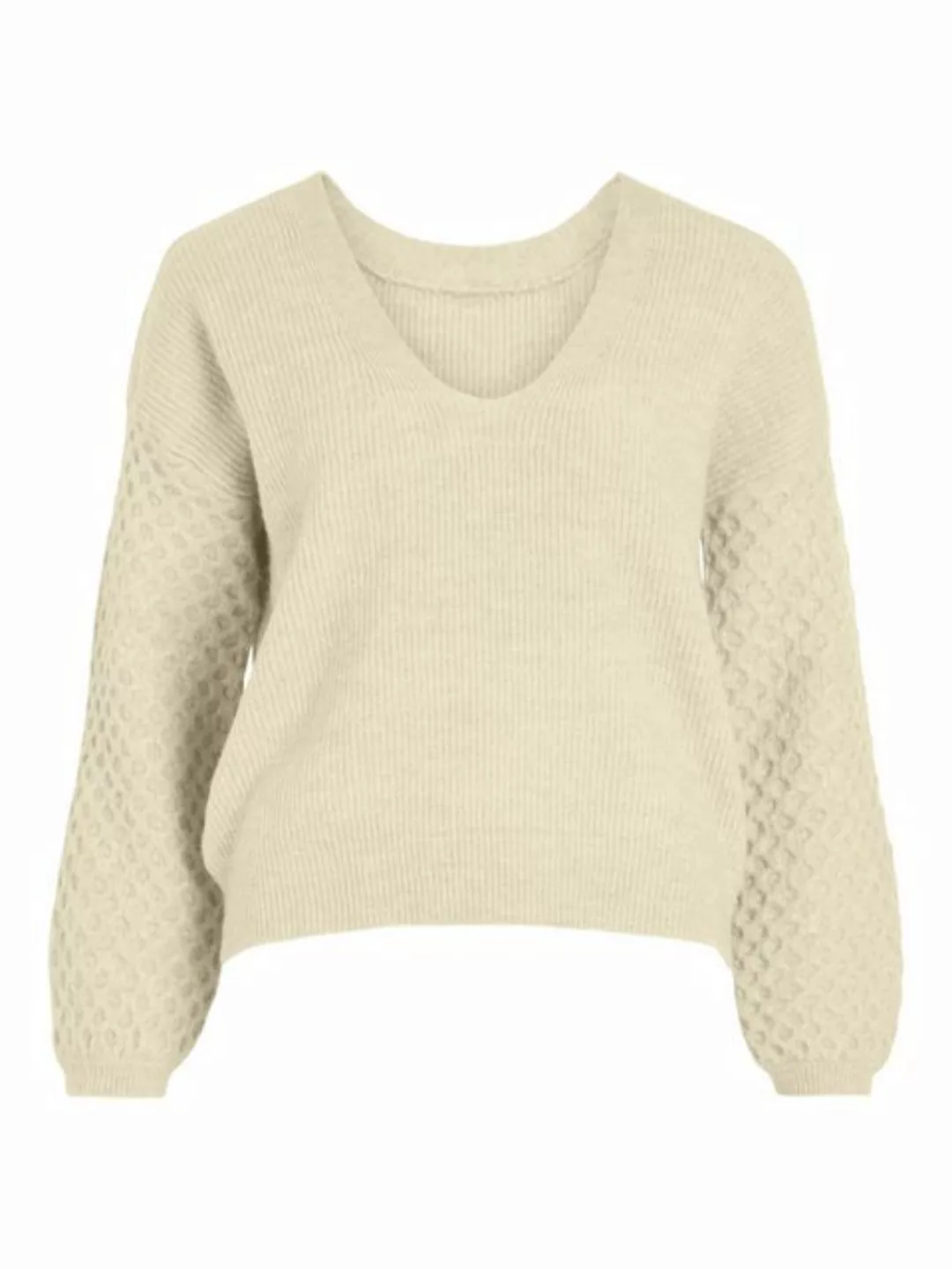 Vila Strickpullover VANNA (1-tlg) Plain/ohne Details günstig online kaufen