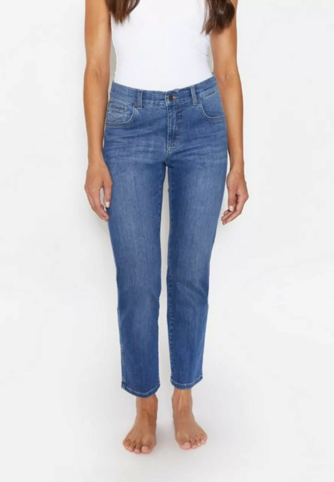 ANGELS 7/8-Jeans Jeans Darleen Crop mit authentischem Denim günstig online kaufen