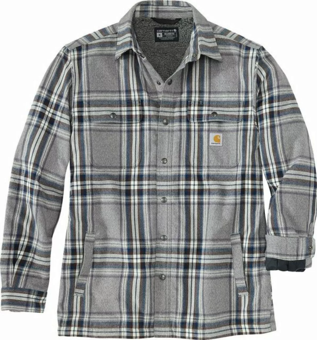 Carhartt Hemdjacke Carhartt FLANNEL SHERPA LINED SHIRT JAC 105430 (1-St) günstig online kaufen