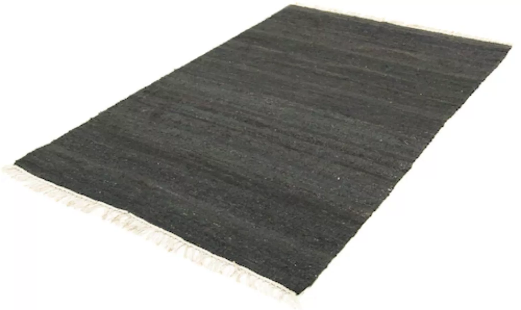 morgenland Teppich »Gabbeh Teppich handgewebt blau«, rechteckig günstig online kaufen