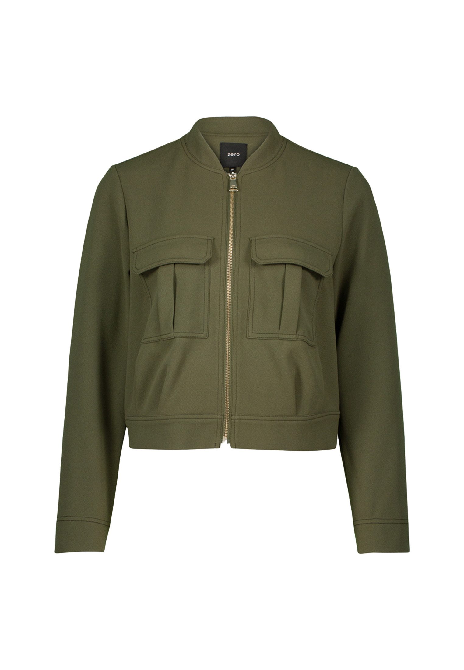 Zero Jackenblazer zero Damen Sweatjacke mit günstig online kaufen