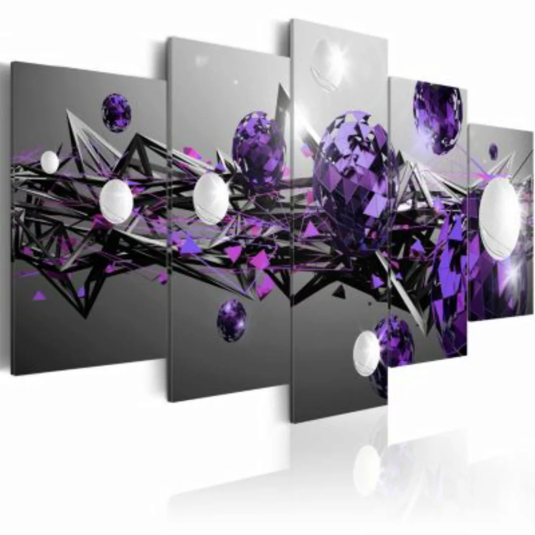 artgeist Wandbild Purple Solar System mehrfarbig Gr. 200 x 100 günstig online kaufen
