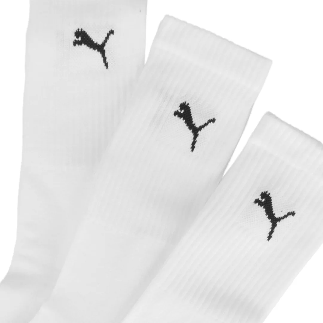 Puma Sport Crew Lightweight Socken 3 Paare EU 47-49 White günstig online kaufen