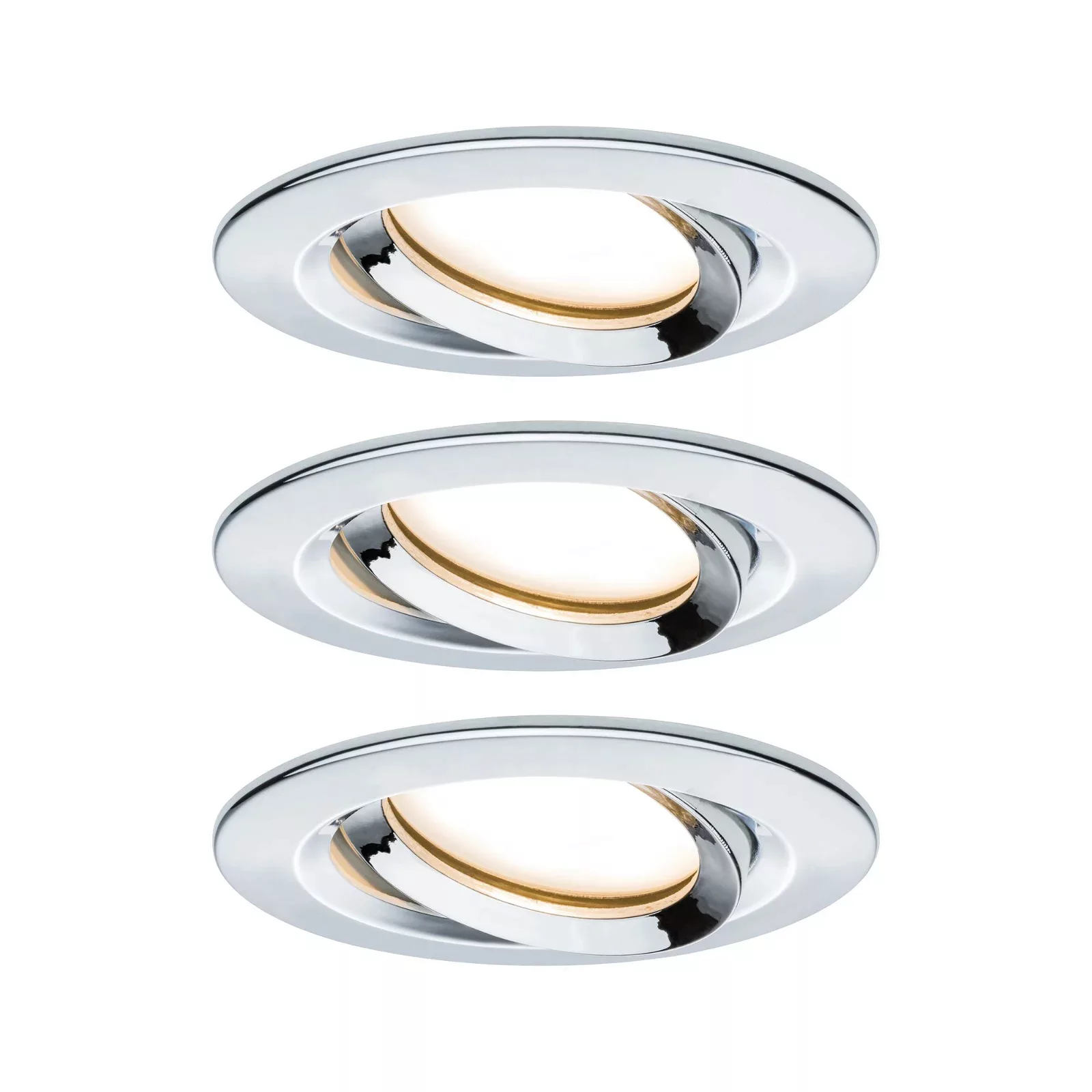 Paulmann "LED Einbauleuchte Nova Plus Coin Basisset schwenkbar IP65 rund 93 günstig online kaufen