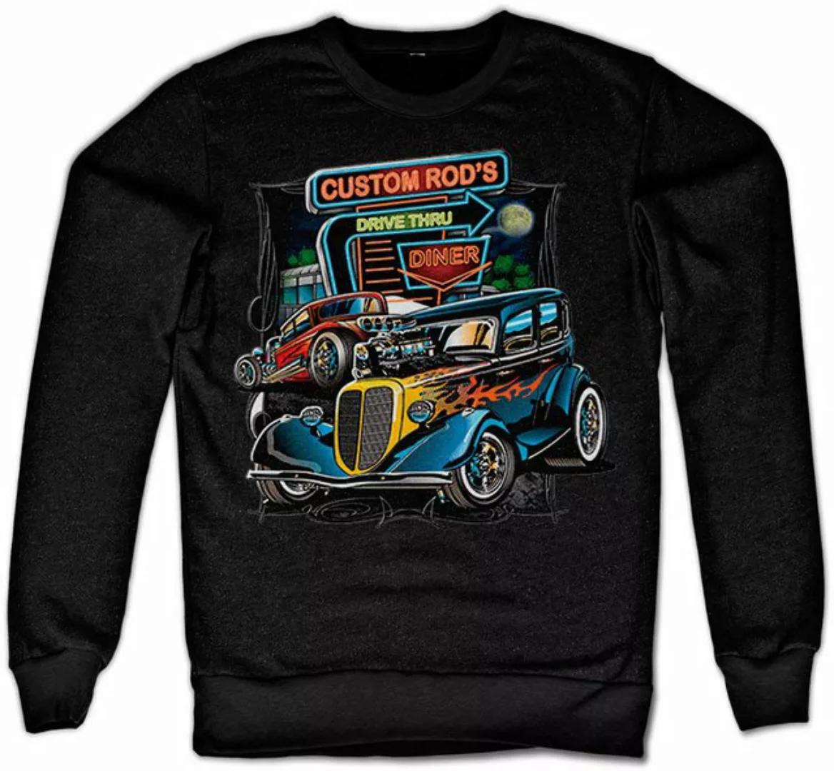 Hybris Rundhalspullover Custom Rods Drive Through Sweatshirt günstig online kaufen