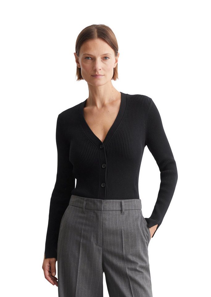 Marc O'Polo Cardigan aus Organic Cotton-Garn günstig online kaufen