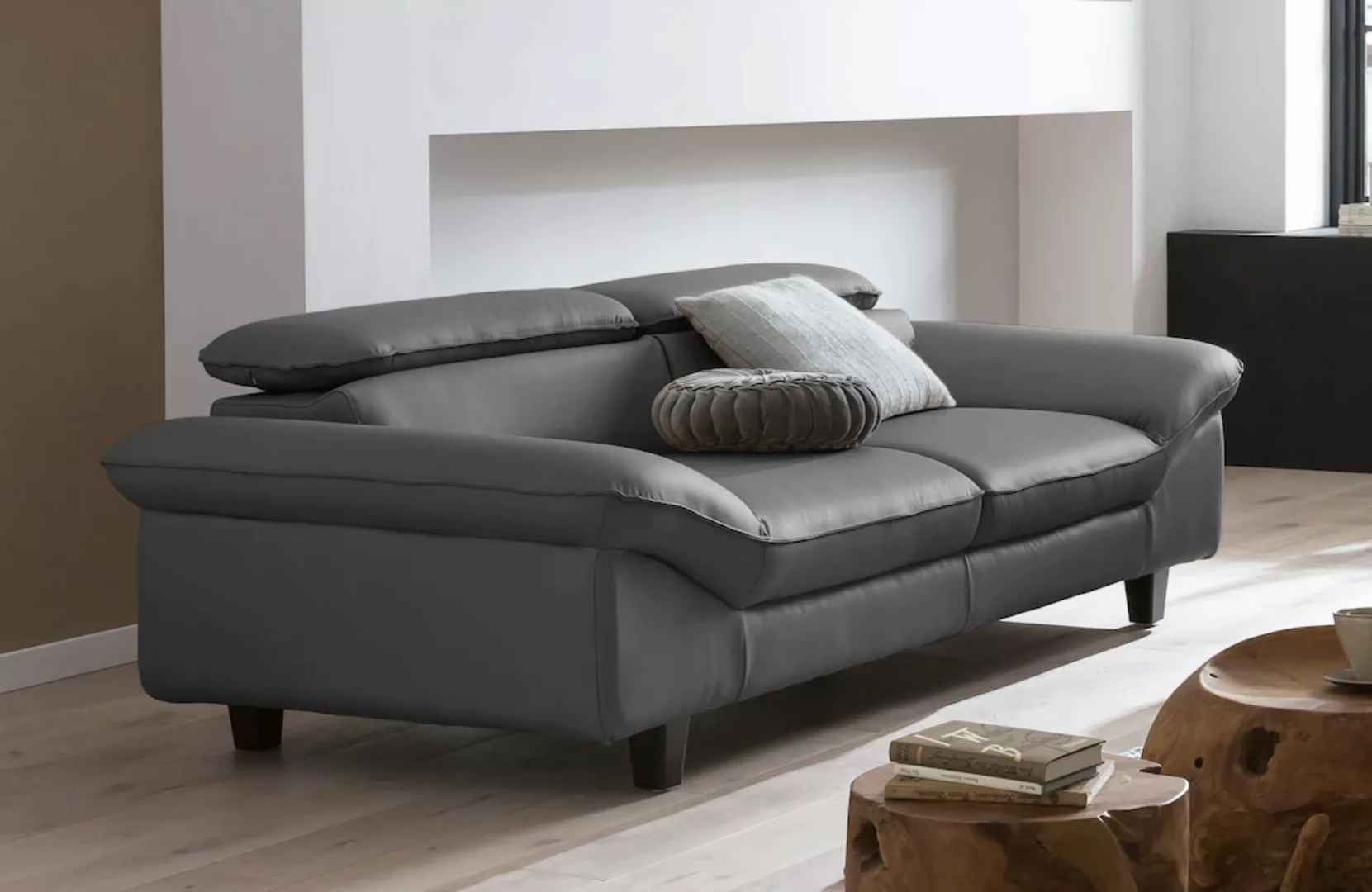 Home affaire 2-Sitzer "Pilot", Big-Sofa mit Kopfteilverstellung günstig online kaufen