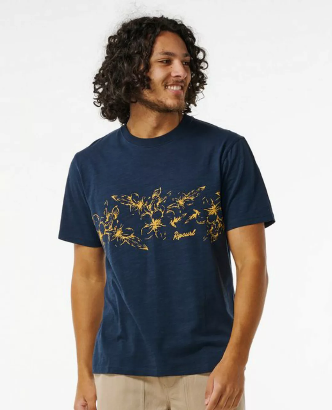 Rip Curl Print-Shirt Kurzärmliges T-Shirt Aloha Hotel Lei Lei günstig online kaufen