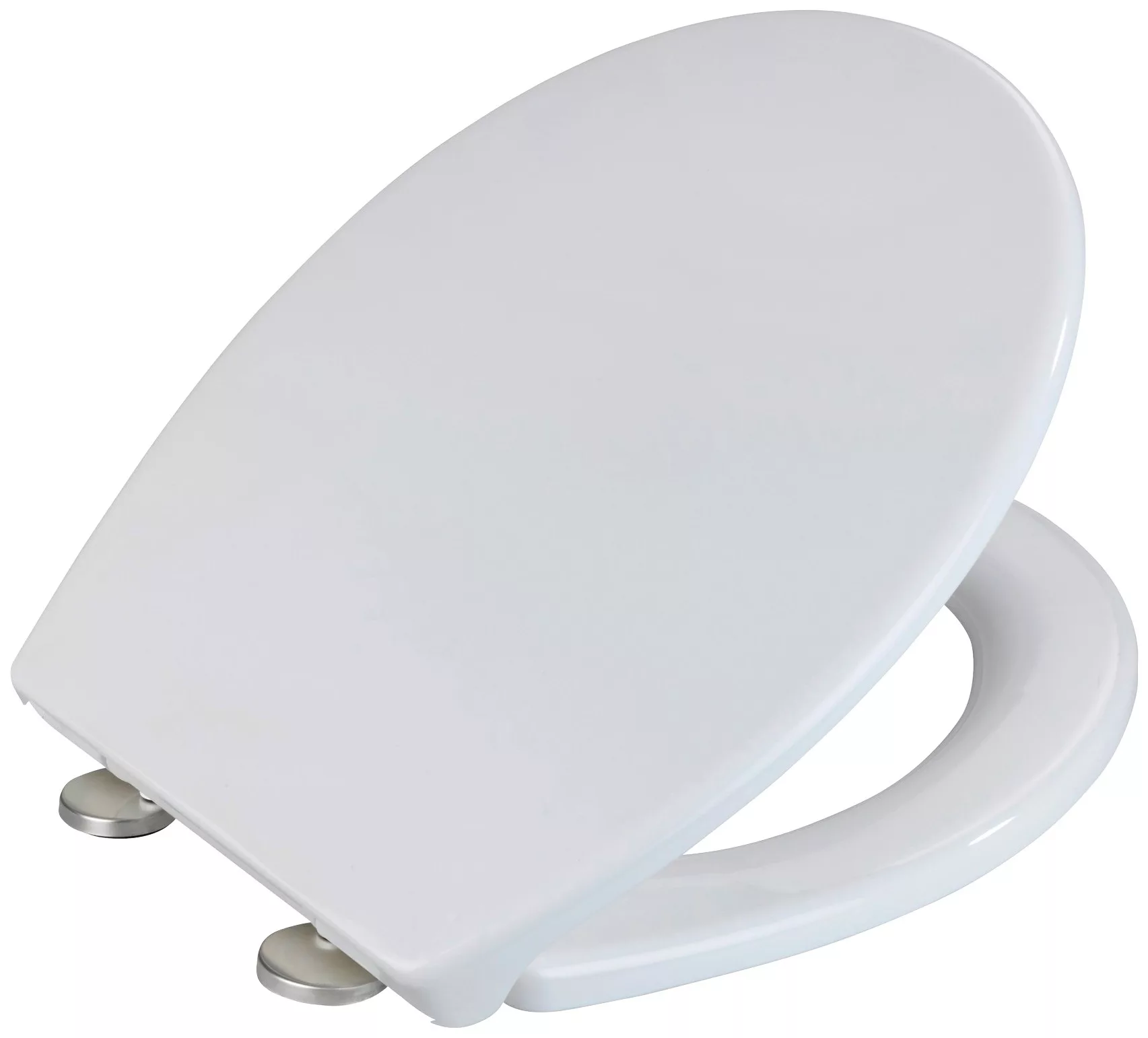 WENKO Premium WC-Sitz Korfu, bis 300 kg belastbar, Thermoplast weiß, mit Ab günstig online kaufen