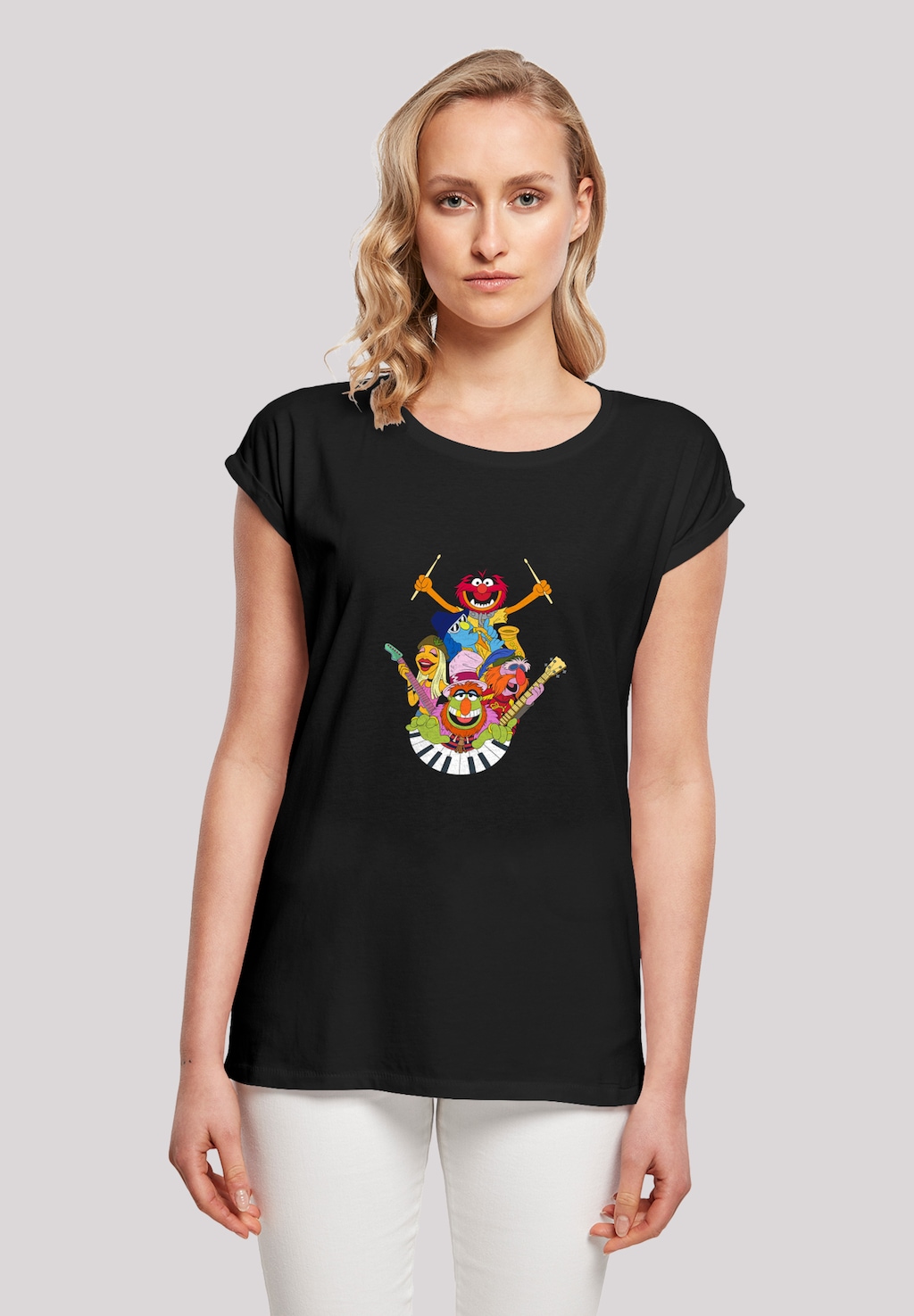 F4NT4STIC T-Shirt "Disney Muppets Dr. Teeth and The Electric Mayhem", Print günstig online kaufen