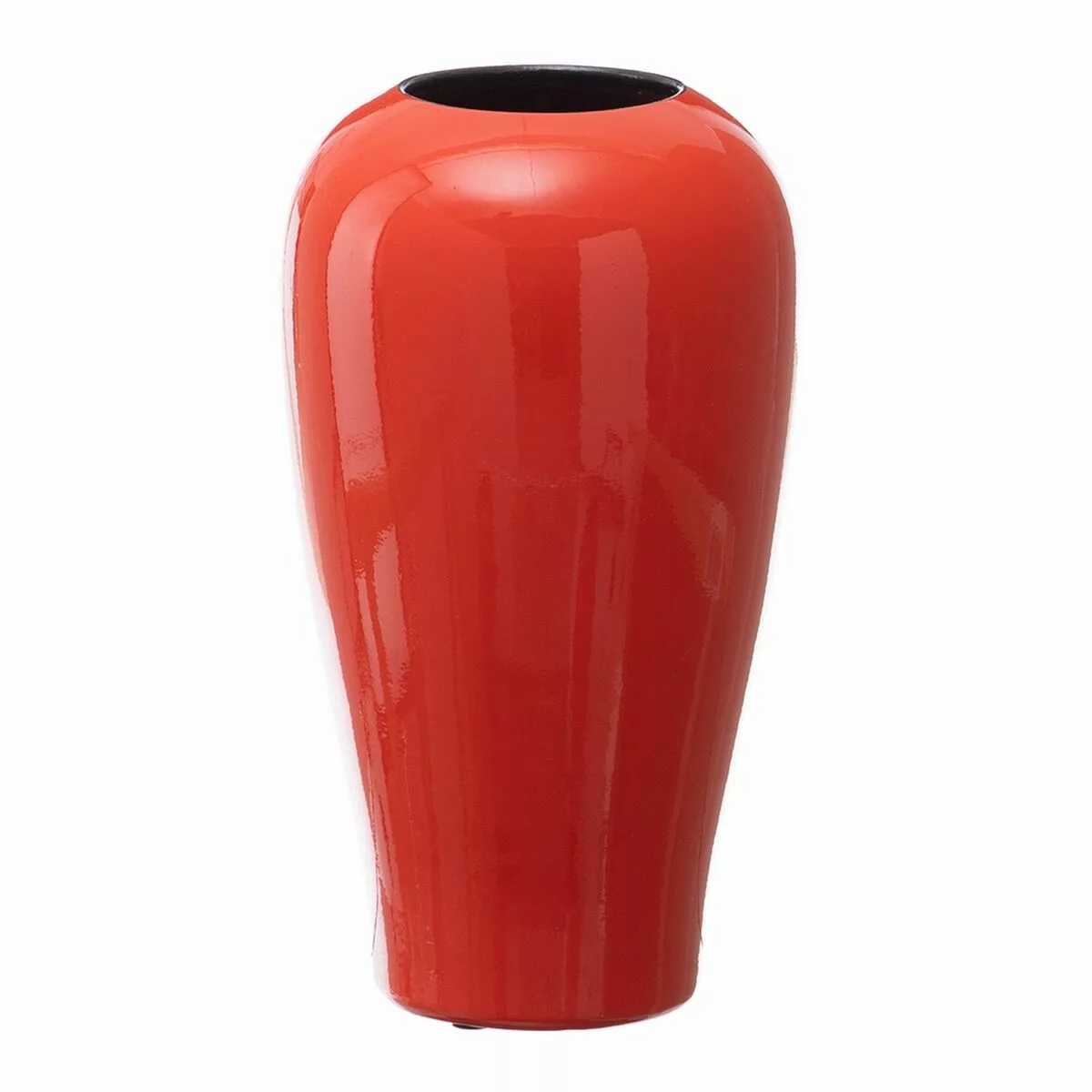 Vase Aus Keramik Orange 18 X 18 X 32 Cm günstig online kaufen