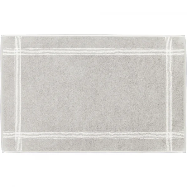 Cawö Badematte Two-Tone 604 - Größe: 50x80 cm - Farbe: platin - 76 günstig online kaufen