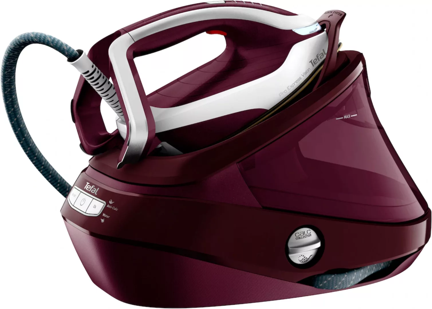Tefal Dampfbügelstation »Pro Express Vision, inklusive Dampfbürste DT2026, günstig online kaufen