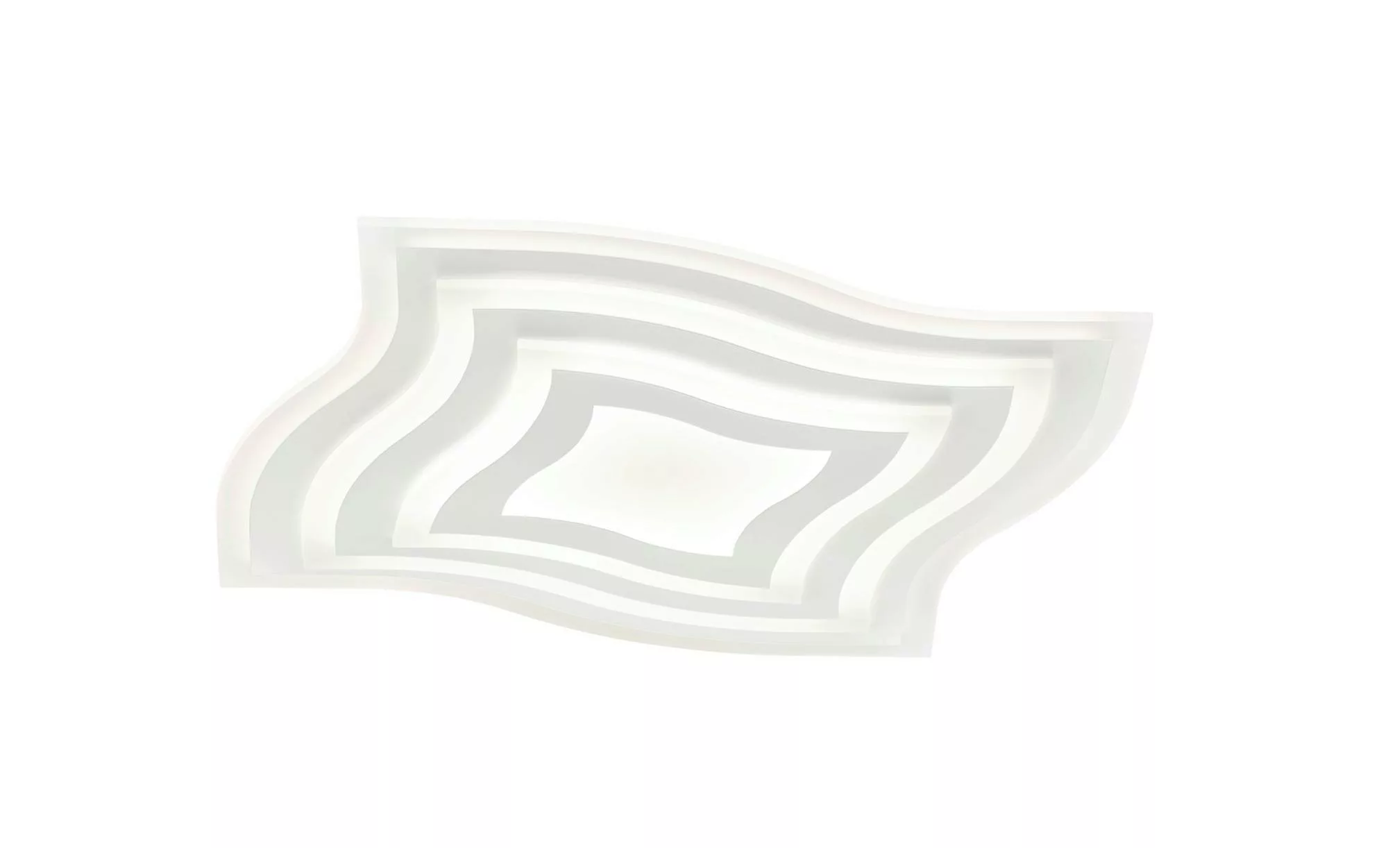 Fischer & Honsel LED-Deckenleuchte Gorden Weiß 60 x 60 cm günstig online kaufen
