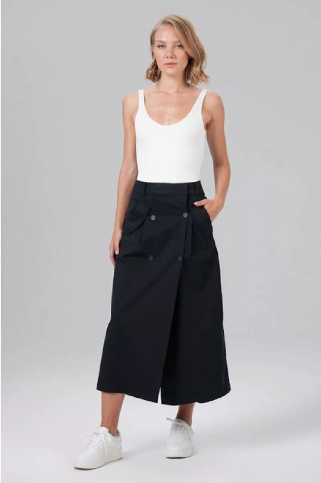 Miracle of Denim Midirock Women Skirt (1-tlg) günstig online kaufen