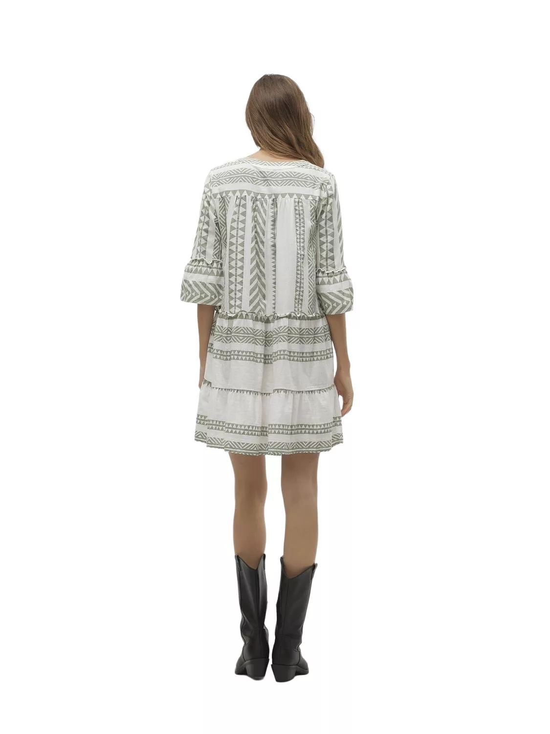 Vero Moda Damen Tunikakleid VMDICTHE 3/4 TUNIC - Relaxed Fit günstig online kaufen