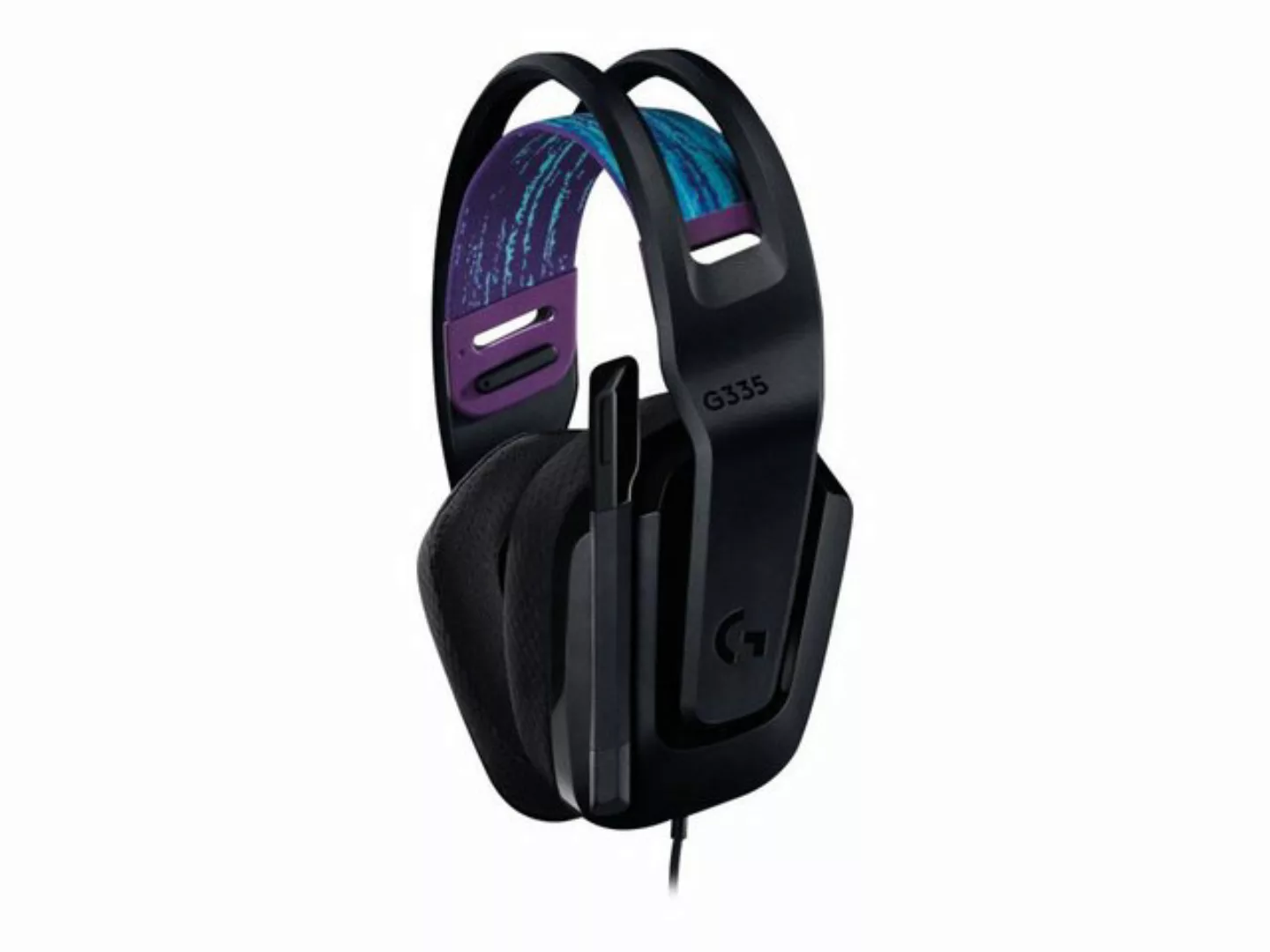 Logitech G335 schwarz Gaming-Headset (Kabelgebunden, Lautstärkerad am Ohrpo günstig online kaufen