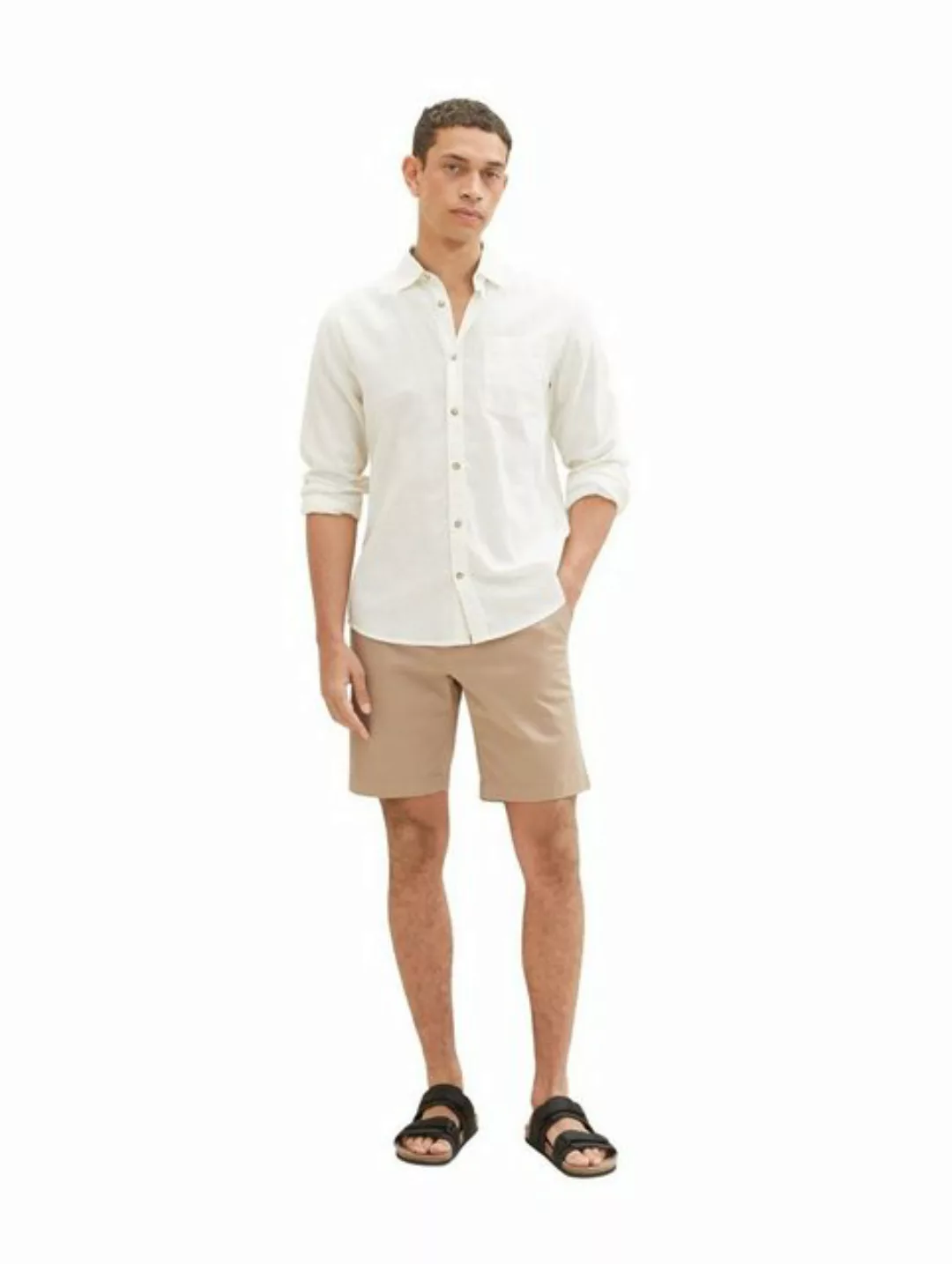 Tom Tailor Herren Short SLIM SOFT CHINO - Slim Fit günstig online kaufen