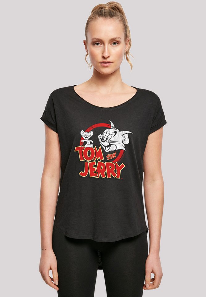 F4NT4STIC T-Shirt "Tom and Jerry TV Serie Distressed", Damen,Premium Merch, günstig online kaufen