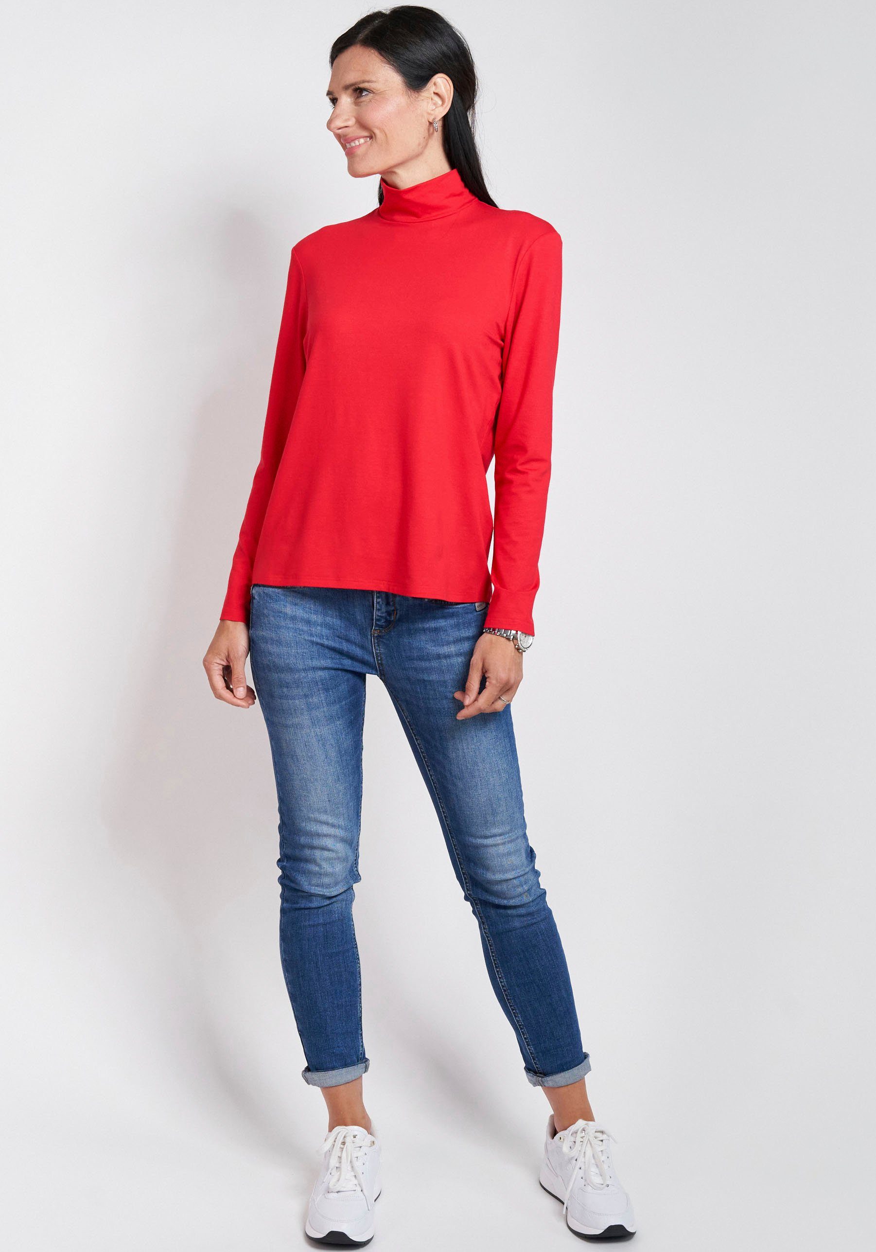 Seidel Moden Rollkragenshirt im Basic-Style, MADE günstig online kaufen