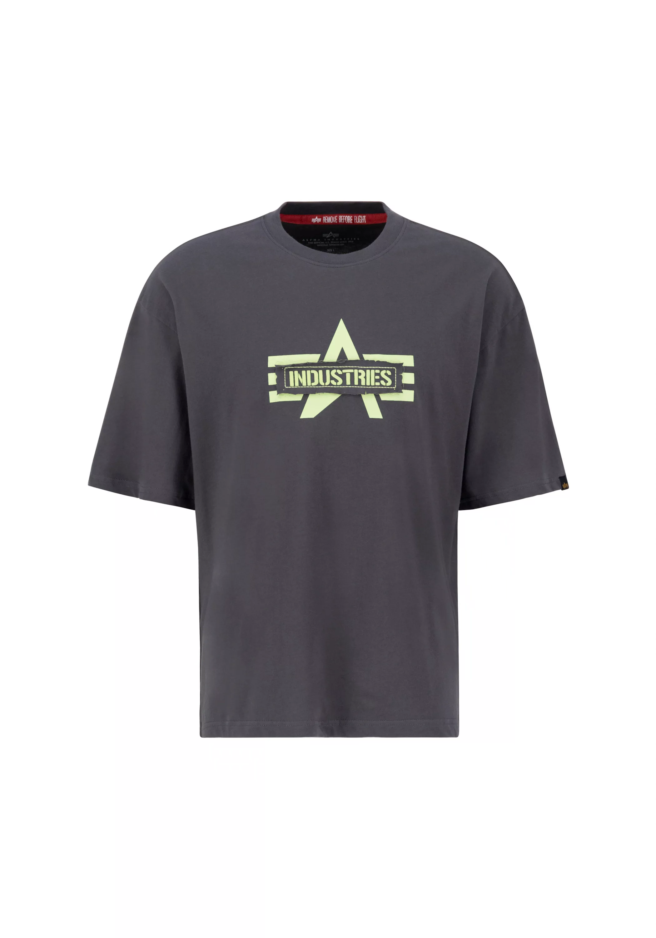 Alpha Industries T-Shirt "Alpha Industries Men - T-Shirts Logo Edge T" günstig online kaufen